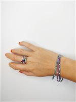 Bracelet Valentina Callegher in Or blanc Rubino 2.70 Ct 10659-0SRB - 10659-0SRB